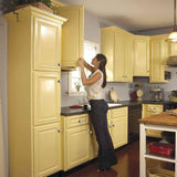Kitchen Cabinet Round Knobs Satin Nickel Finish Diameter 1.38 inch