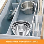 Stainless Steel Mixing Bowl Set