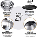 Stainless Steel Mixing Bowl Set