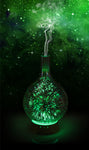 Ultrasonic 3D Glass Aromatherapy Diffuser Egg Shape