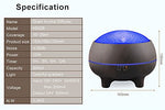 Essential Oil Diffuser Bluetooth Speaker Dark Grain Wood Pure Aromatherapy with Essential oil