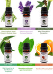 Pure Aroma Essential Oils Gift Sets Pack for Diffuser & Humidifier  Aroma Oils Massage- Aromatherapy Hair & Skin Care