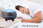 Essential Oil Diffuser Bluetooth Speaker Dark Grain Wood Pure Aromatherapy with Essential oil