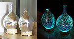 Ultrasonic 3D Glass Aromatherapy Diffuser Egg Shape
