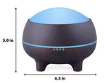 Essential Oil Diffuser Bluetooth Speaker Dark Grain Wood Pure Aromatherapy with Essential oil