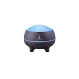 Ingeniuso Essential Oil Diffuser Humidifier with Bluetooth Speaker Dark Grain Wood Pure Aromatherapy