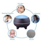 Ingeniuso Essential Oil Diffuser Humidifier with Bluetooth Speaker Dark Grain Wood Pure Aromatherapy