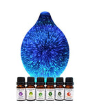 Ultrasonic 3D Glass Aromatherapy Diffuser Egg Shape