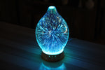 Ultrasonic 3D Glass Aromatherapy Diffuser Egg Shape