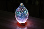 Ultrasonic 3D Glass Aromatherapy Diffuser Egg Shape