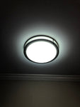 47 Inch Brushed Nickel Light Fixture with Alabaster Glass 3-Light Contemporary Bathroom Vanity Light