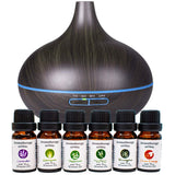 Ingeniuso Aroma Essential Oil Diffuser with oils Set Ultrasonic Cool Mist Aromatherapy with 
