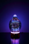 Ultrasonic 3D Glass Aromatherapy Diffuser Egg Shape