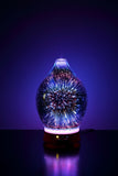 Ultrasonic 3D Glass Aromatherapy Diffuser Egg Shape