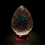 Ultrasonic 3D Glass Aromatherapy Diffuser Egg Shape