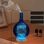 Aromatherapy Essential Oil Diffuser 3D Glass Vase Cover with Round Bottom Flask