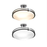 50 Inch Brushed Nickel Light Fixture with Alabaster Glass 3-Light Contemporary Bathroom Vanity Light
