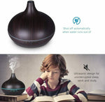 Ingeniuso Aroma Essential Oil Diffuser with oils Set Ultrasonic Cool Mist Aromatherapy with 