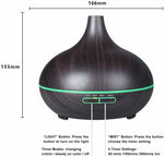 Ingeniuso Aroma Essential Oil Diffuser with oils Set Ultrasonic Cool Mist Aromatherapy with 