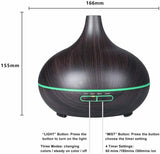 Ingeniuso Aroma Essential Oil Diffuser with oils Set Ultrasonic Cool Mist Aromatherapy with 