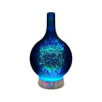 Aromatherapy Essential Oil Diffuser 3D Glass Vase Cover with Round Bottom Flask