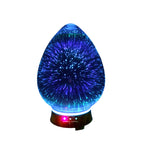Ultrasonic 3D Glass Aromatherapy Diffuser Egg Shape